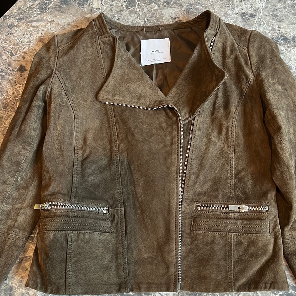 Mango suede jacket